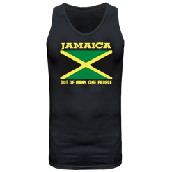 Alternative view of Men's 'Jamaica Out Of Many, One People' Printed Tank Top