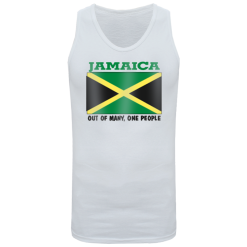 Men's 'Jamaica Out Of Many, One People' Printed Tank Top