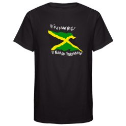Men's 'It's a Yaad Ting' Printed Cotton T-shirt