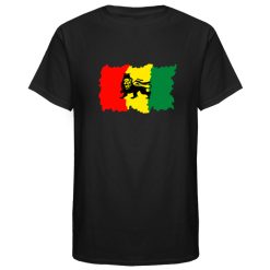 Men's 'Lion of Judah' Printed Cotton T-shirt