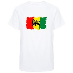 Alternative view of Men's 'Lion of Judah' Printed Cotton T-shirt