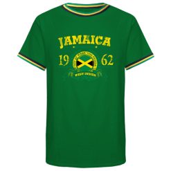 Alternative view of Men's '1962' Jamaica Trim Printed Cotton T-shirt
